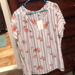 NWT Como Blu Blouse